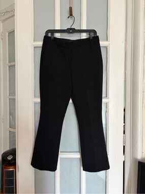 Classic Theory Black Women's Cropped Flare Dress Pants Size 6